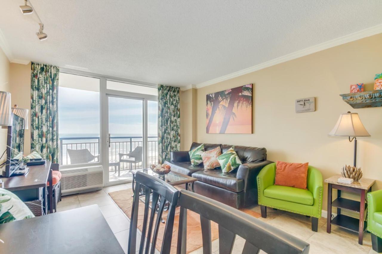 Oceanfront Condo W Balcony Minutes Walk To The Beach Myrtle Beach Extérieur photo